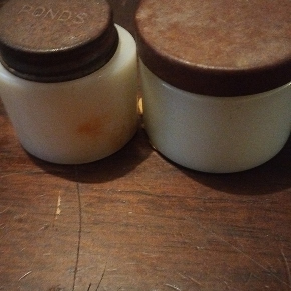 Vintage Pond's jars set - Picture 3 of 4
